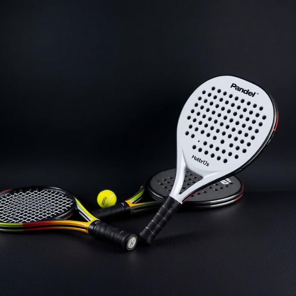 Padel Rackets — Carbon-fibre and fibreglass padel rackets — pro, intermediate and club grades, fully brandable.